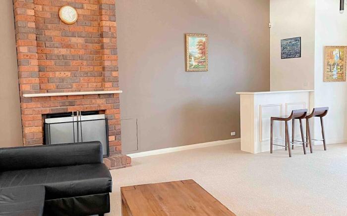 The peaceful retreat in a tranquil court