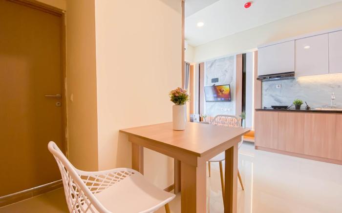 Homey and Modern 2BR at Meikarta Apt By Travelio