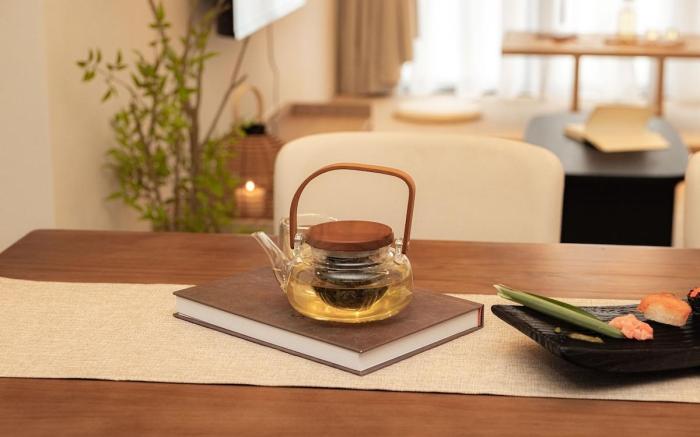 Serenity Floats above The Tea Mist