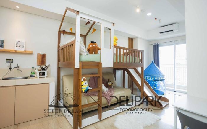 Delipark Mall Luas 65Meter 2Kamar 2Toilet Lincoln
