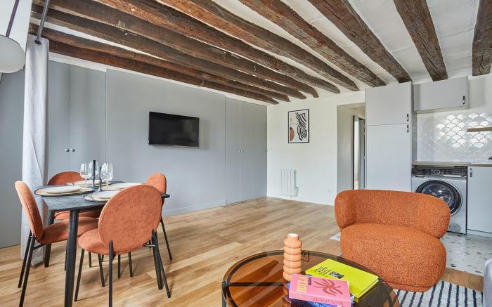 Charming Flat 1 bedroom Le Marais Beaubourg