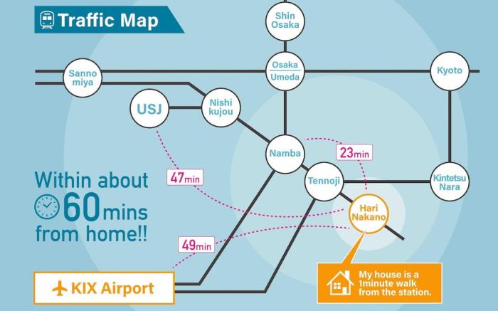 Cozy Single Room1 Inside Local Market｜Namba20min Y