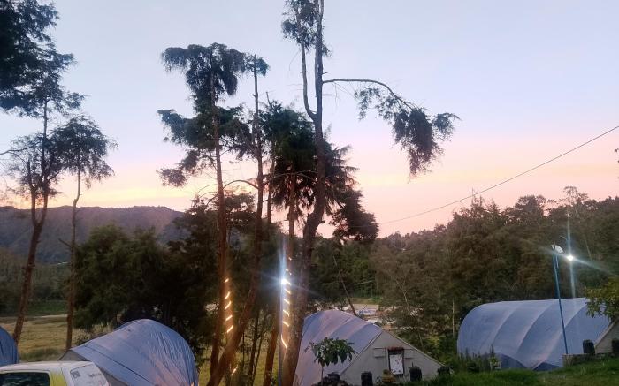 Dieng glamping syari'ah