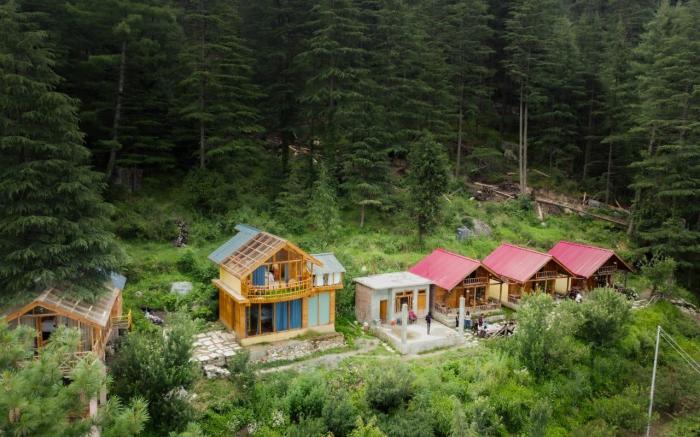 Glass House by Himalayan Cedar Nest