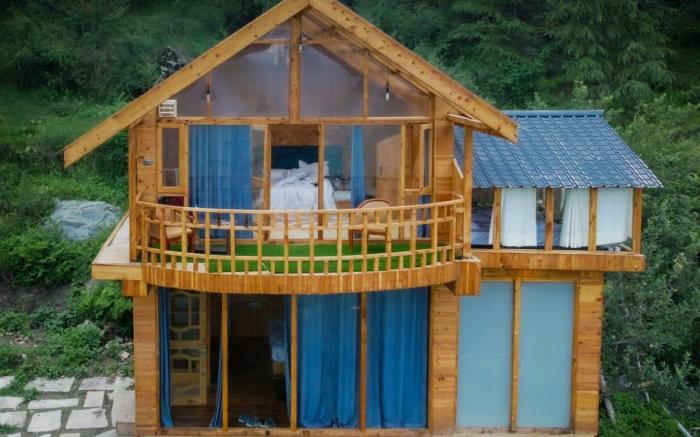 Glass House by Himalayan Cedar Nest