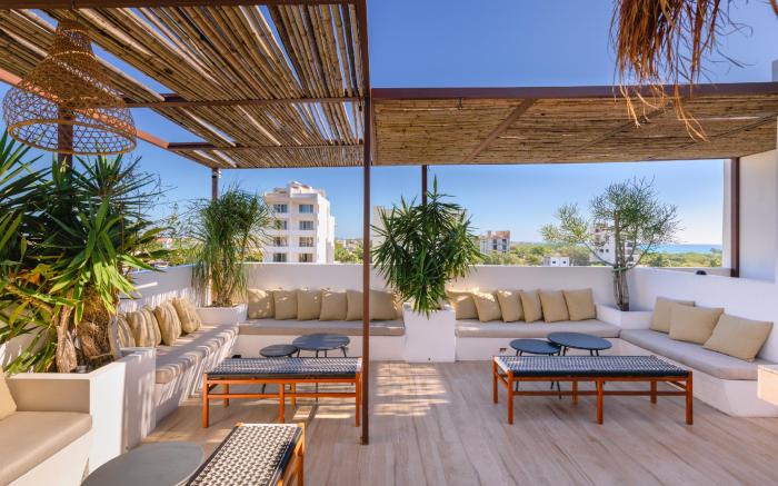 Terrasse Hotel Playa del Carmen