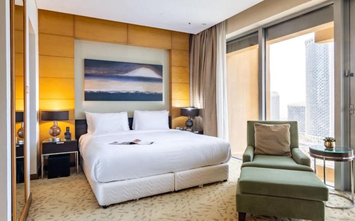 Luxury Studio Burj Khalifa View|Address Dubai Mall