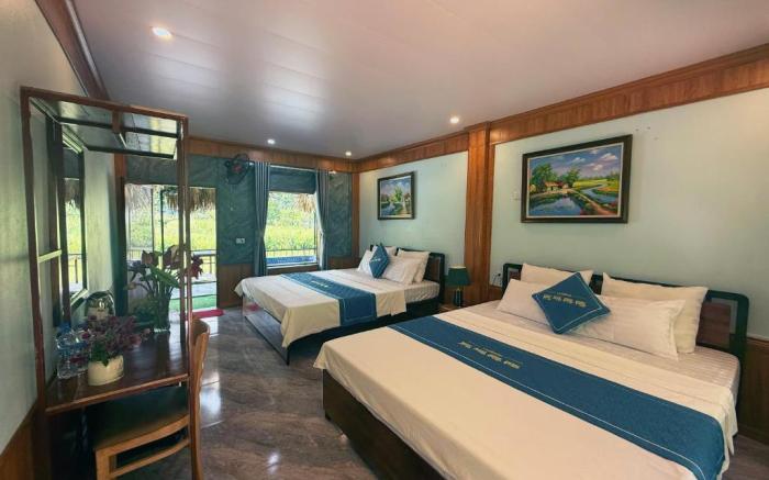 Trang An River Sunshine