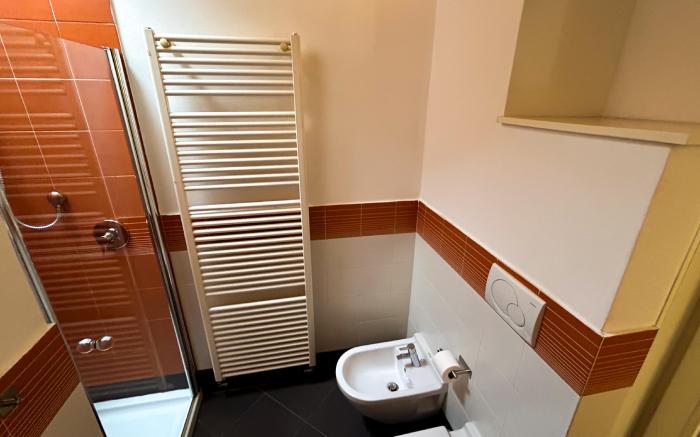 Loft mansardato sullo skyline di Bergamo