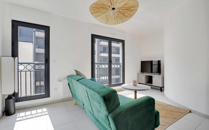 Elegant Appt - 2BDR/6P - Near Paris & La Défense