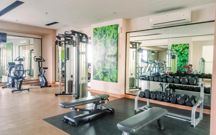Homey 2BR Apt at Lucky Tower Residence By Travelio