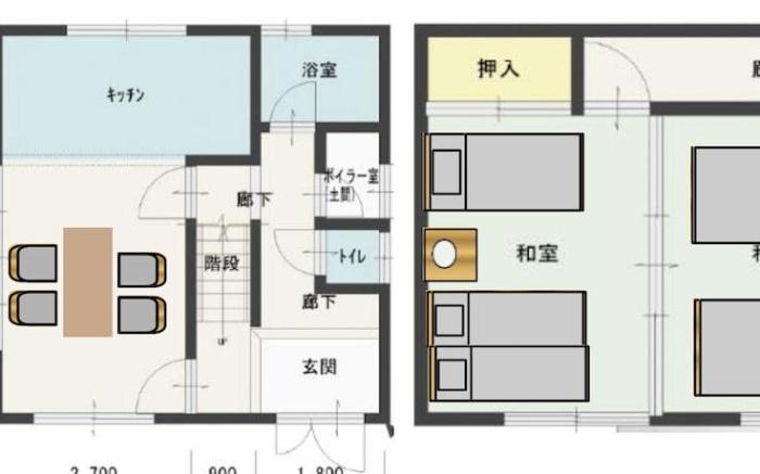 BIEI RELAX STAY B/7ppl/Wi-Fi/Parking/Projector