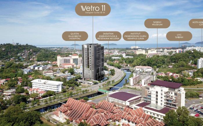 KWEN Vetro - 2-4pax KK City Centre #1 