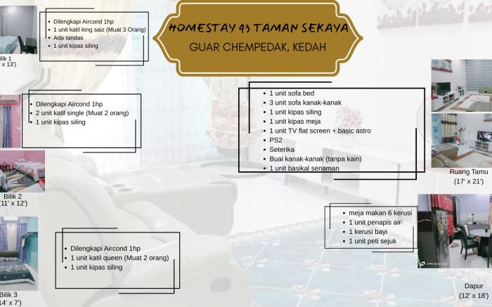 Homestay 43 Taman Sekaya