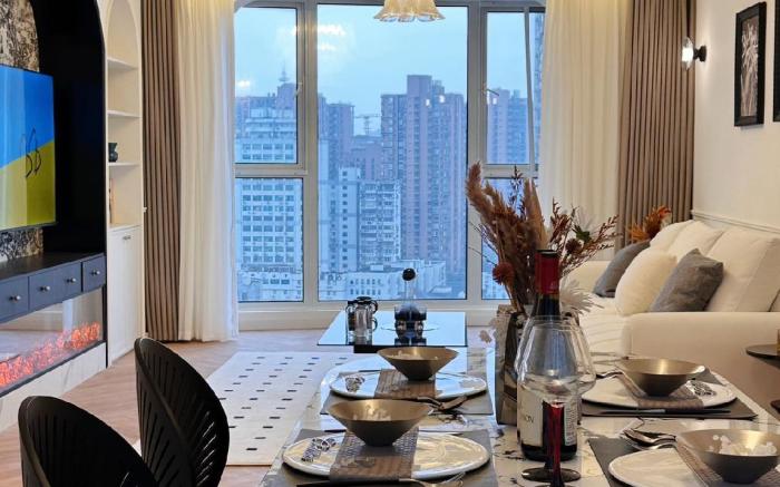 Zhome- Riverside Garden Fine Apt Near the Bund