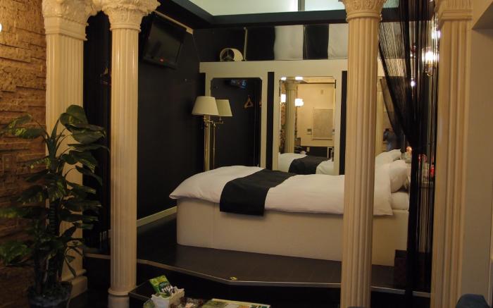 森の中のホテル