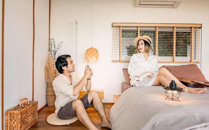 Chom Doy-บ้านชมดอย๑ แอร์ อ่าง วิวดอยหลวงเชียงดาว
