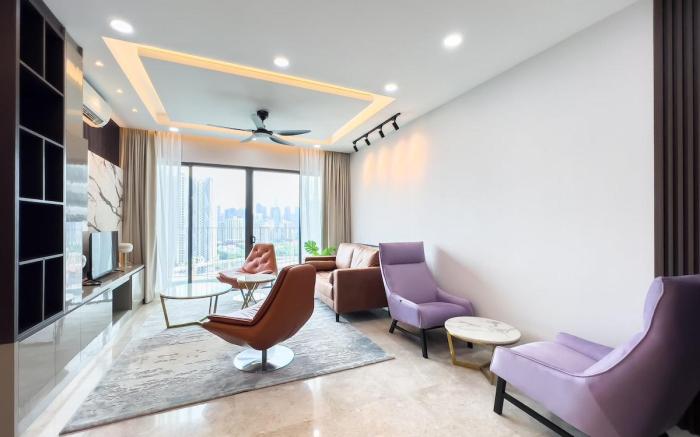 Luxury Condo Datum Jelatek Near KLCC, Wifi|Netflix