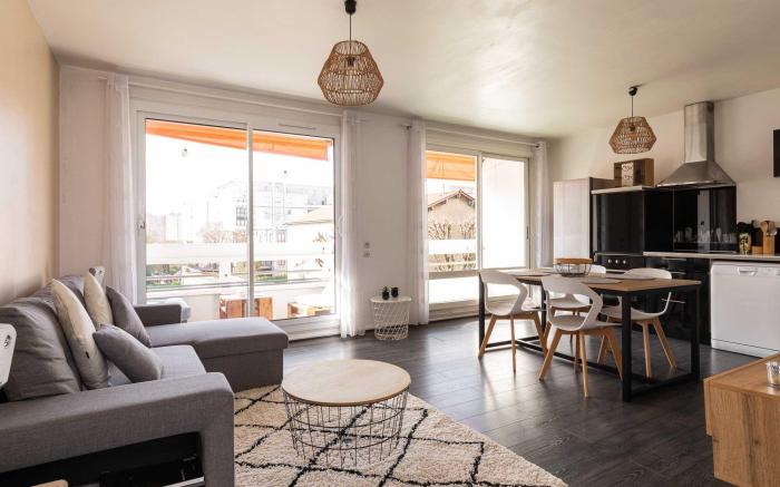 Flat Cosy- 2BR-4P- Tony Garnier - Gerland