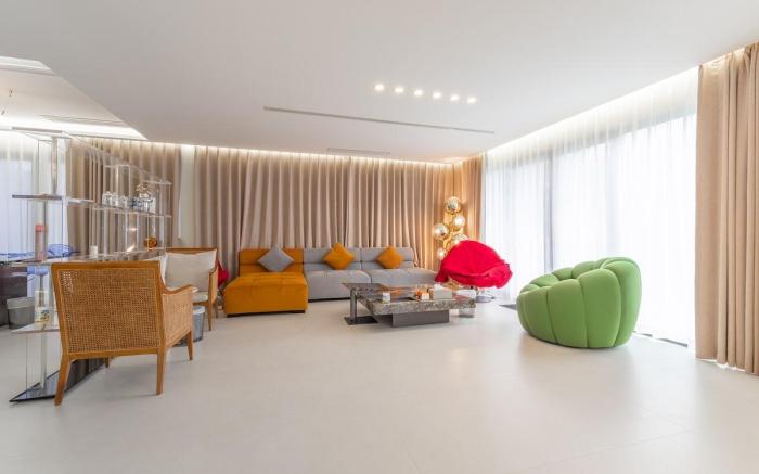 TML-4 bedroom 6 bathroom villa (KTV room + pool)