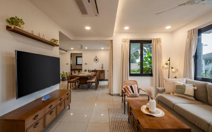 SaffronStays Terra: luxury pool villa with lift