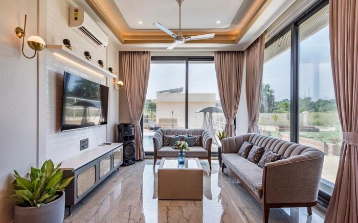 SaffronStays Nishta Haven 4BHK Pool Villa, Alibaug