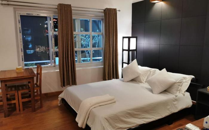 Service Apartment (with fully equipped kitchen.)