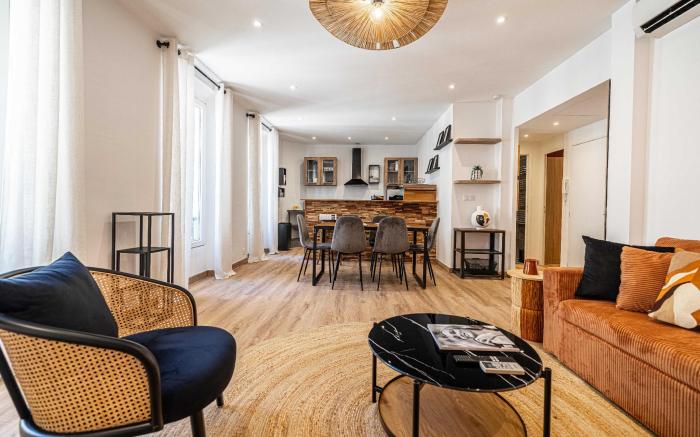 Magnificent apartment - AC - 2BR - 4P - Cannes