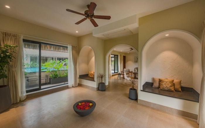 SaffronStays Frangipani Bali-Inspired Pool Villa