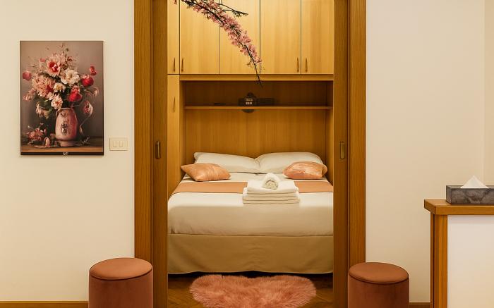 Colosseum window Rome Apartment