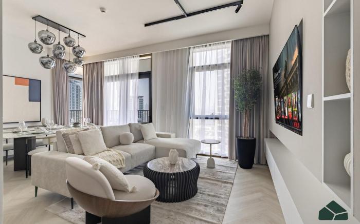 Luxurious 2BR | Sea and Burj View | BMS