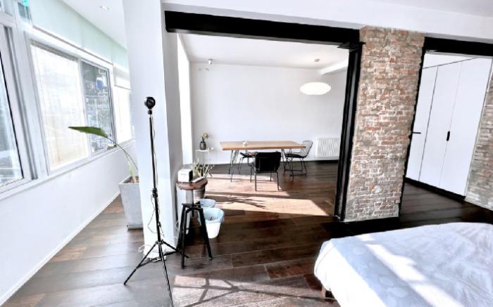 A guesthouse halfway up the WUSHAN mountain