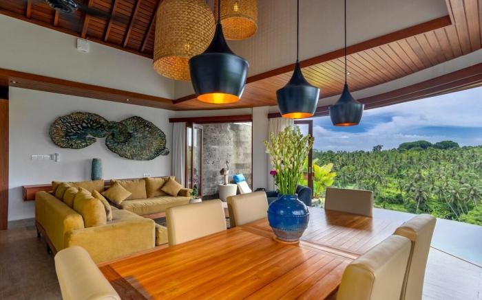 Nakula -Tropical Elegance on Ayung Ridge-2BR villa