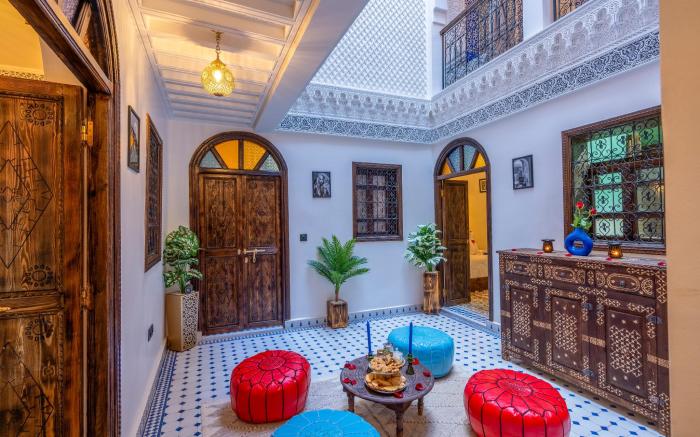 Riad la perle bleue 