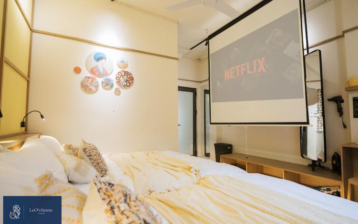 Doublebed|Familyroom|1BR 1BA|GymPrivat|HNOldQuater