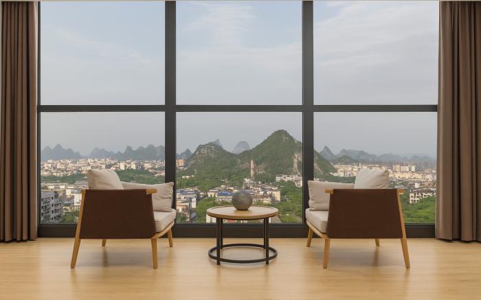 Cloud Creek Hotel-mountain view, 1km to Guilin Stn