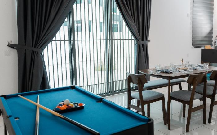 SpaciousFun 4BR | 9 Pax 3 Bath + Snooker@ALMA BM