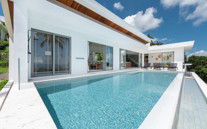 Top View Villa Bophut – 4BR Sea View Pool Retreat