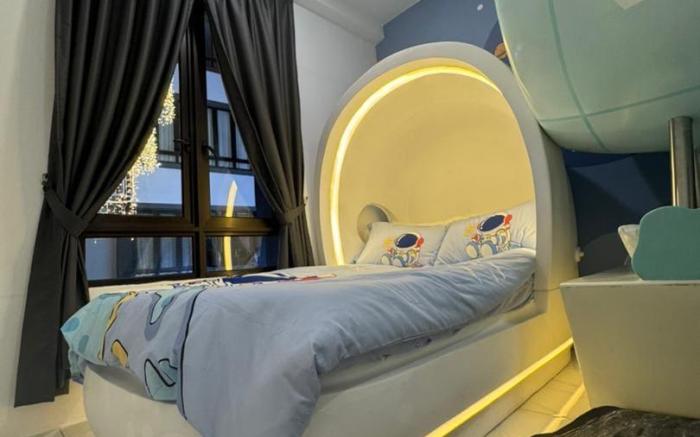 Totoo Homestay SPACESHIp/Kids Friendly/2 bedroom/