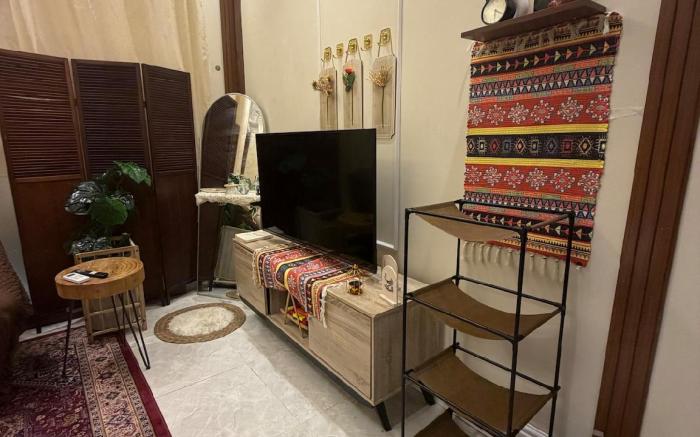 Beautiful studio with a relaxing chair