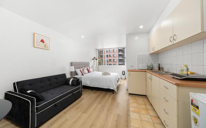 MetaWise BnB Bright 1Bed Studio Near Kings Cross