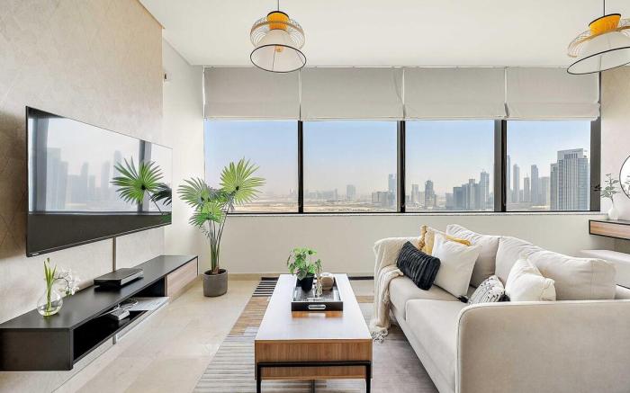 Silkhaus Comfy Studio in Sky Gardens | DIFC Views