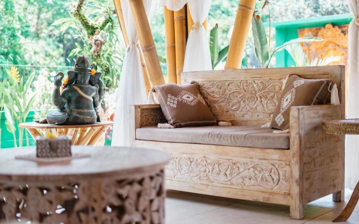 Bamboo Villa By The River in Ubud