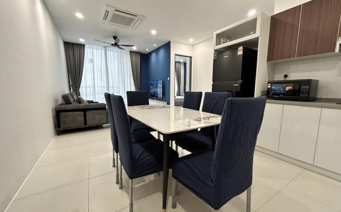 Podium 3Bdr 2Bth 6pax Cozy Homestay Near Aeon