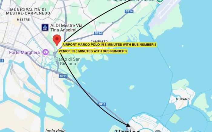 Modern Room near Venice & Airport–Free Parking 15