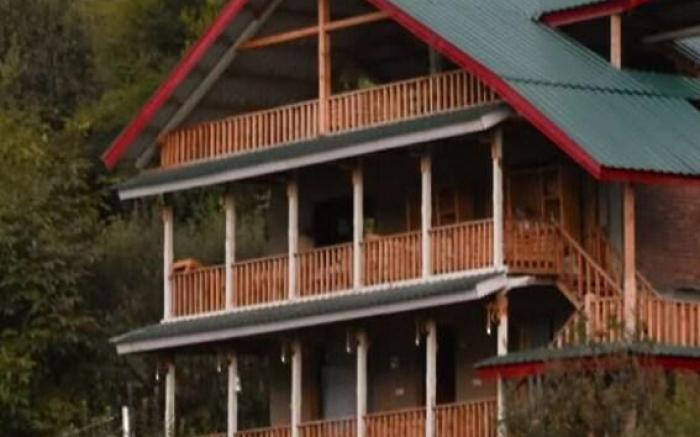 Mud Room with mountain view