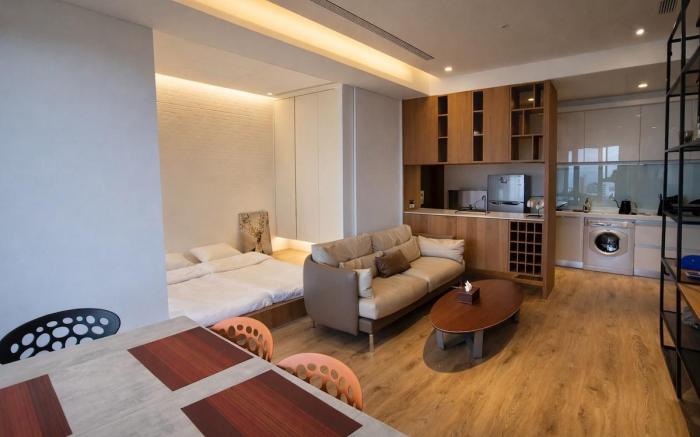 全棟最高樓層23F ＋無遮擋海景＋房內溫泉湯池