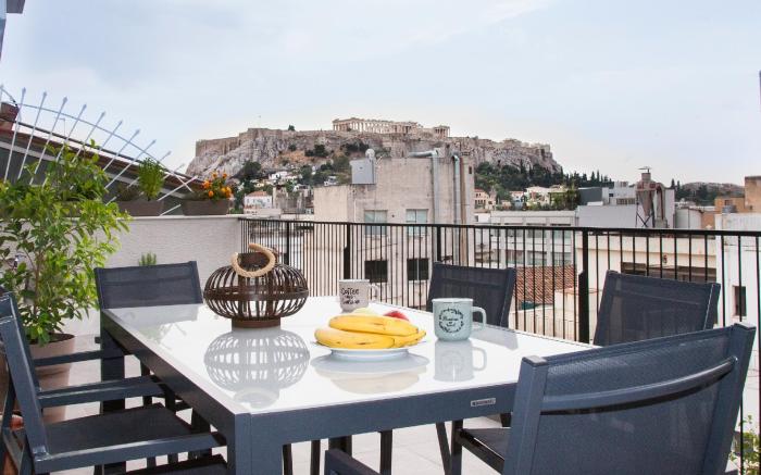  Cozy Penthouse With Stunning View To Acropolis!