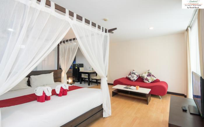 SWEET STUDIO DELUXE, good location, ROOFTOP pool