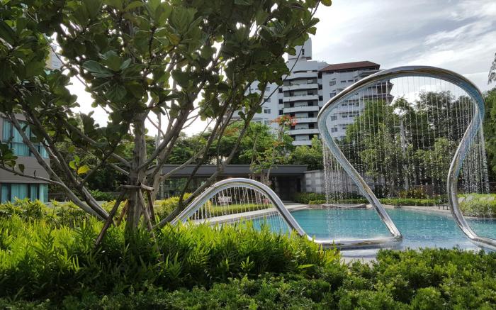Rain Cha-am Pool view by Obbset